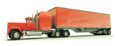 Orange truck