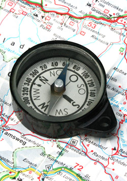 JGLC map and compass